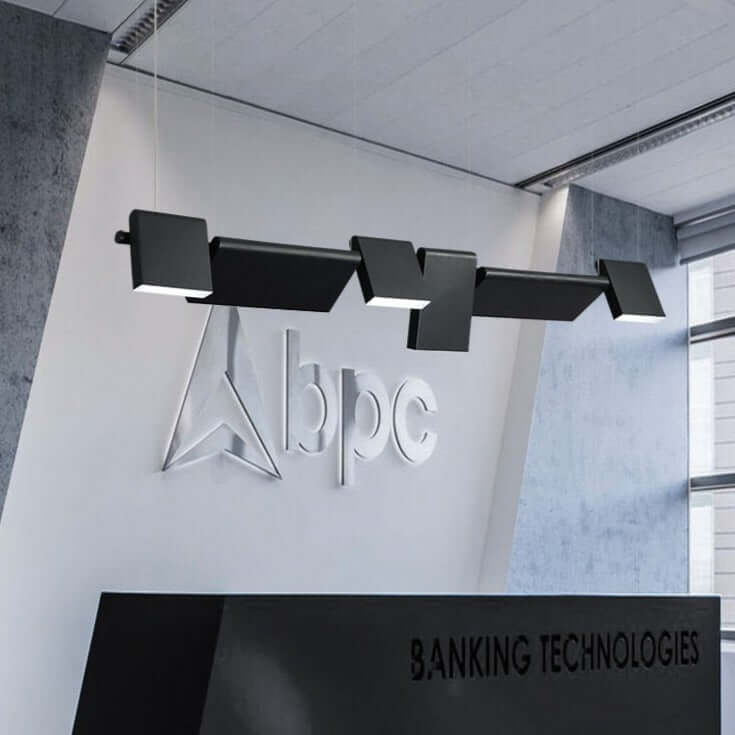 Black Ceiling Lights - Wide Spread Illumination