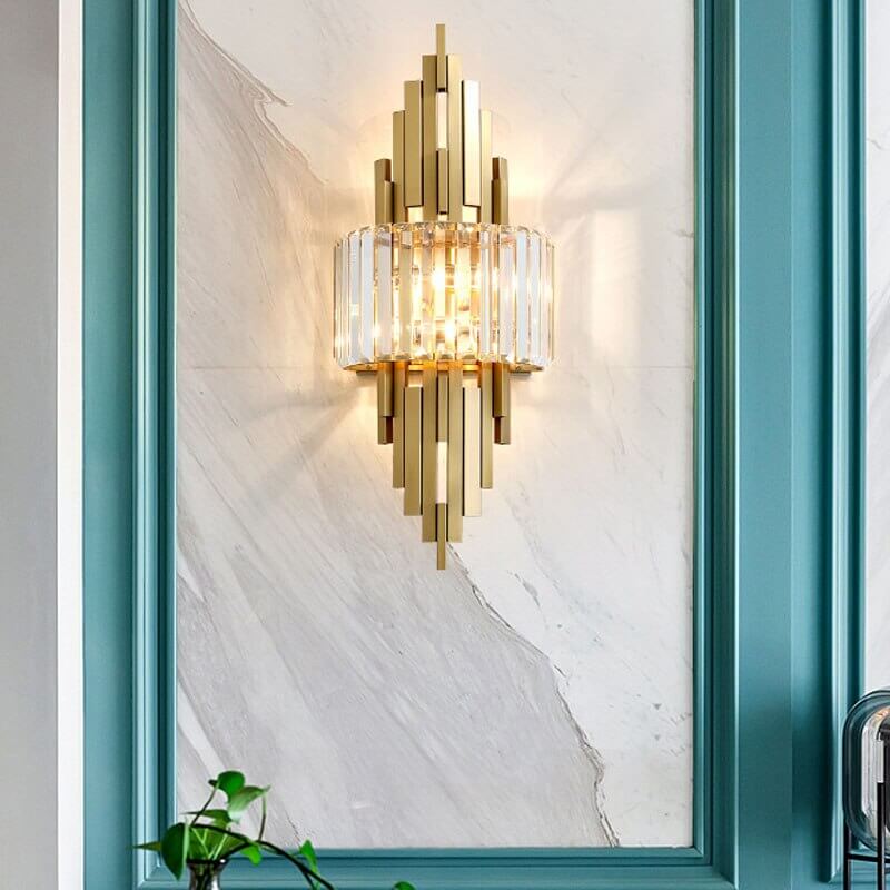 Gold Wall Lighting - Exudes Opulence