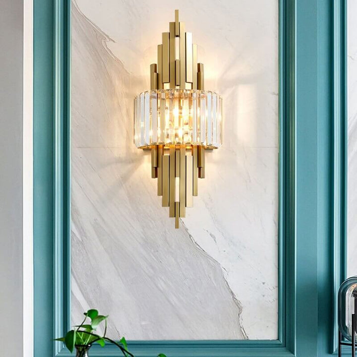 Gold Wall Lighting - Exudes Opulence