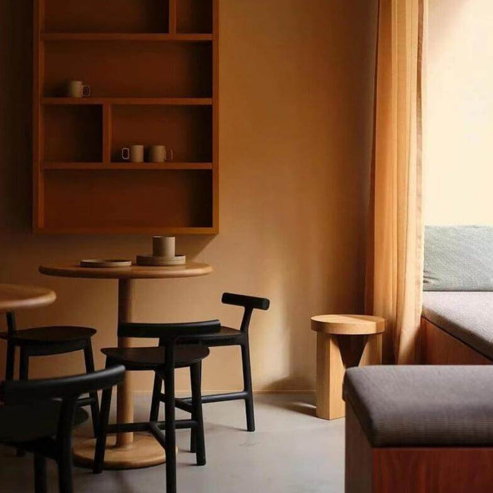 Wood Bar Stools With Backs - Warmth Of Natural Wood