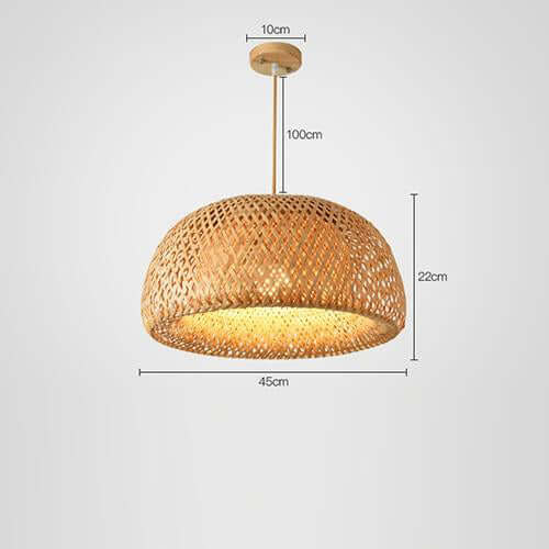 Bamboo Ceiling Light - Nature-Inspired Aesthetics