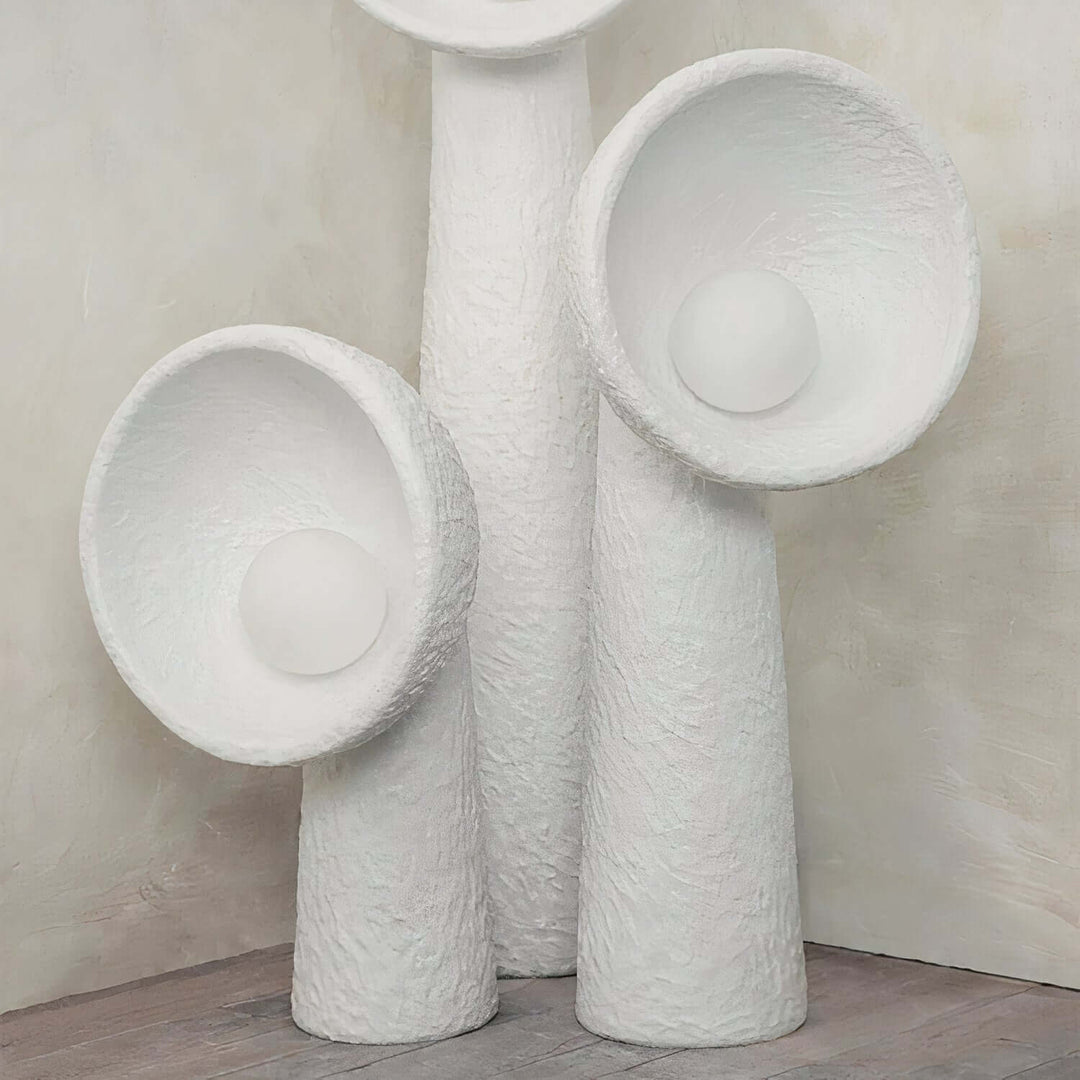 Sculptural Floor Lamp - Natural Beauty Of Mushrooms
