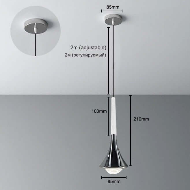 Black Hanging Pendant Lights - Classic Fixture