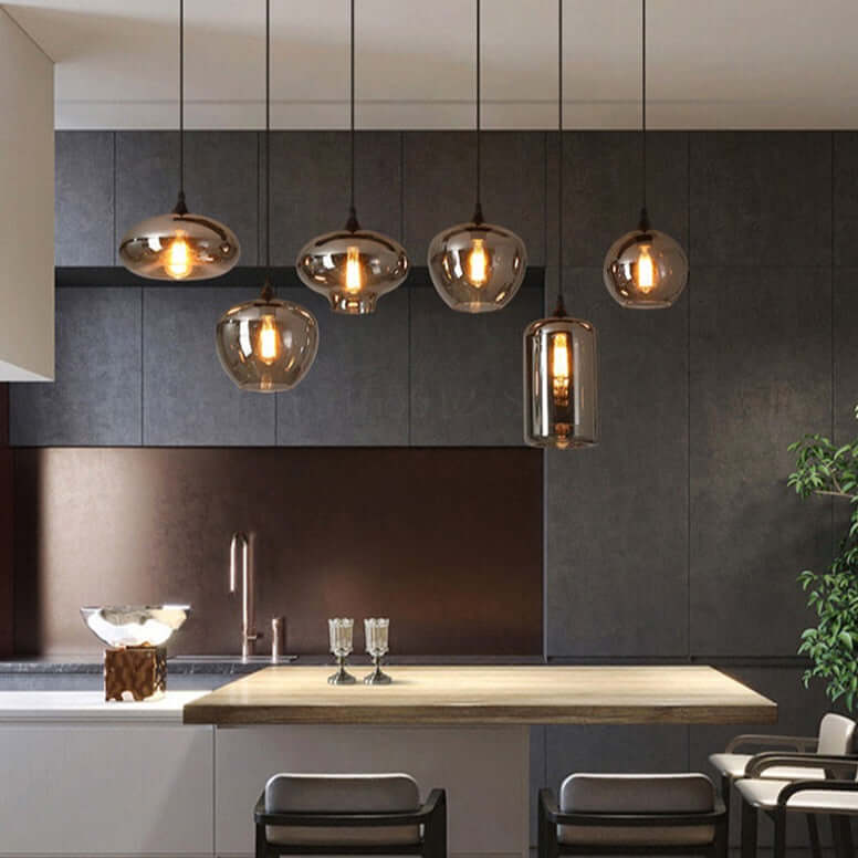 Glass Pendant Light Shades - Soft, Mood-Enhancing Light