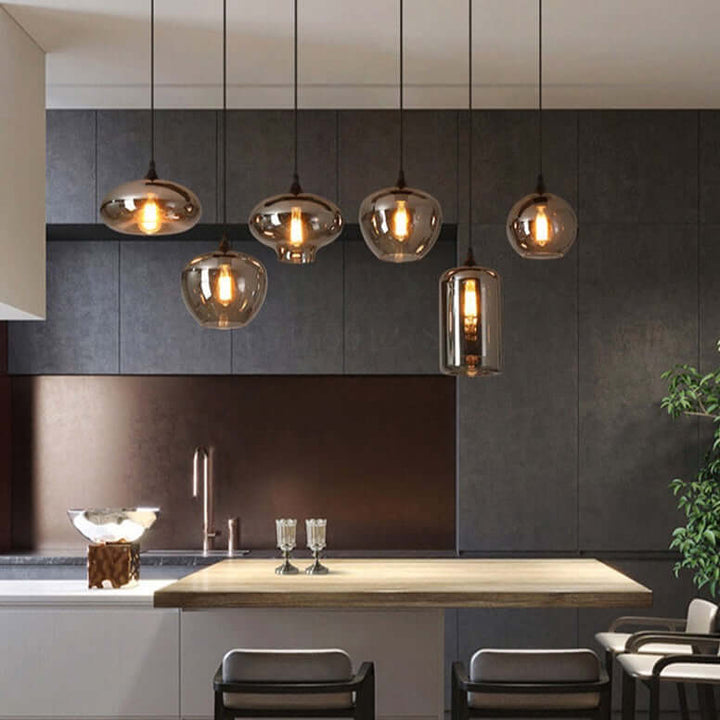 Glass Pendant Light Shades - Soft, Mood-Enhancing Light