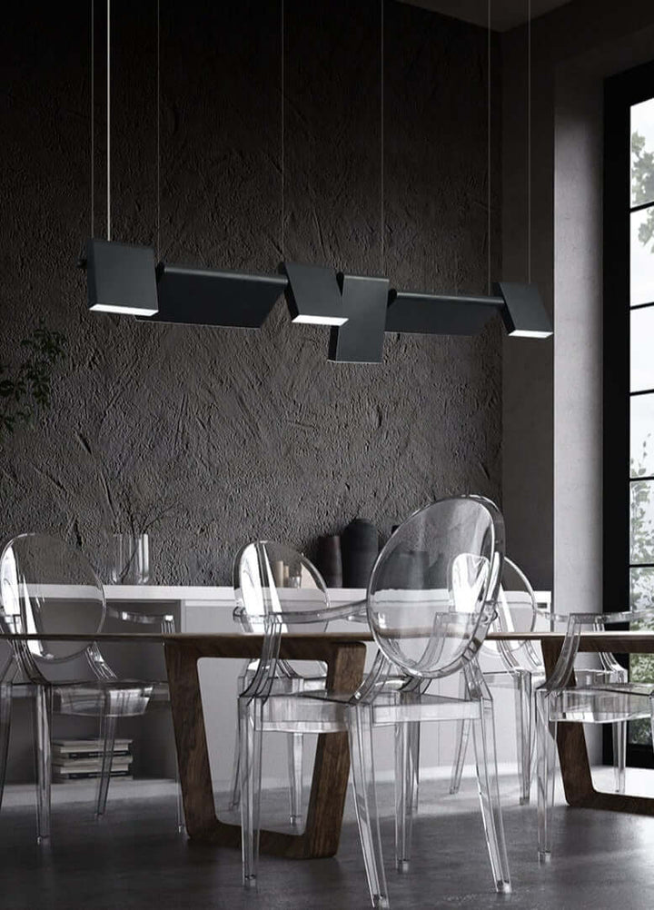 Black Ceiling Lights - Wide Spread Illumination
