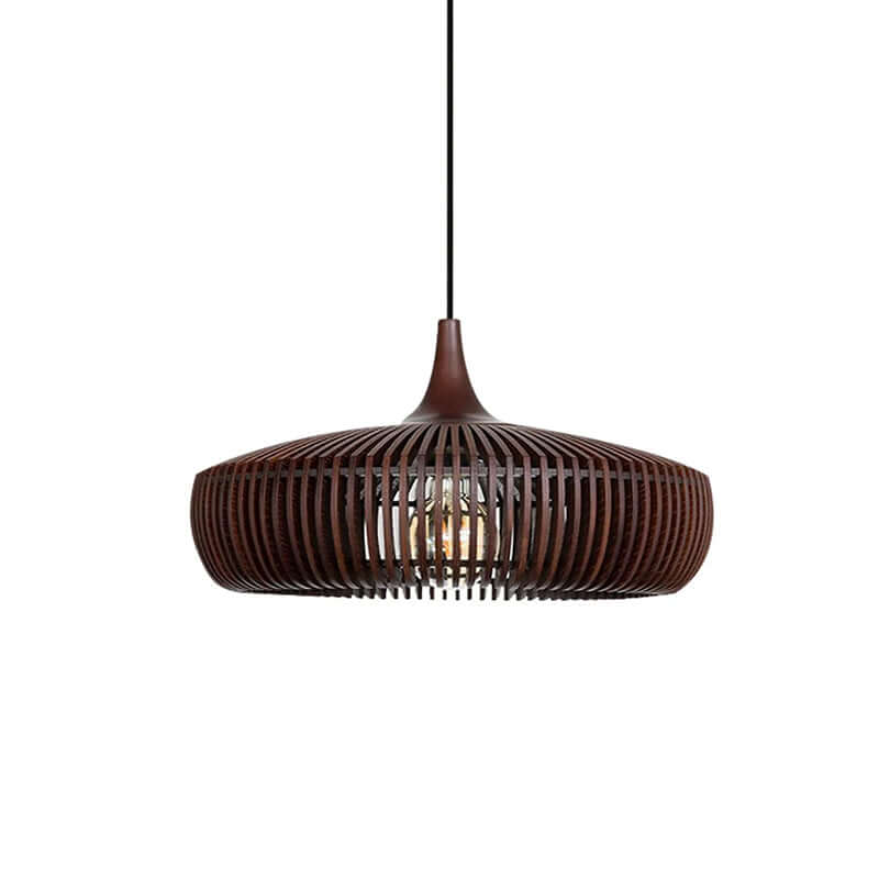 Wood Pendant Light - Rustic Charm Of Natural Wood