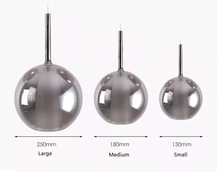Glass Globe Pendant Light - Blend Of Beauty
