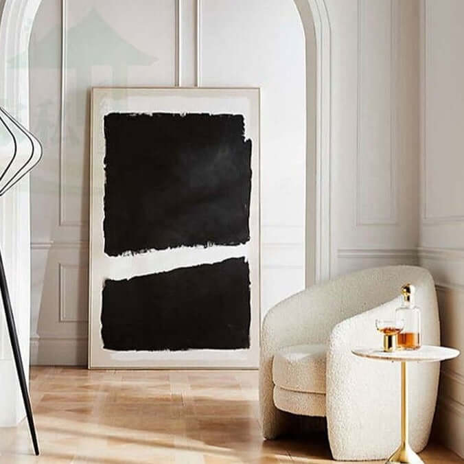 Vintage Lounge Chair - Luxurious Wool Chair