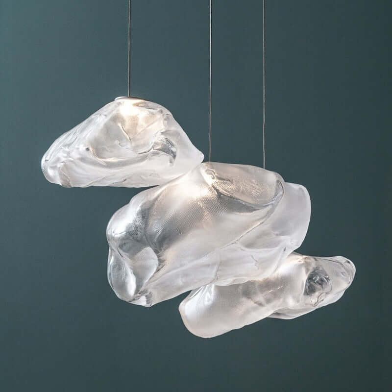 Glass Ceiling Light - Mesmerizing Interplay Of Light & Shadow