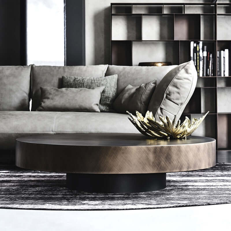 Glass And Metal Coffee Table - Sleek & Modern Design