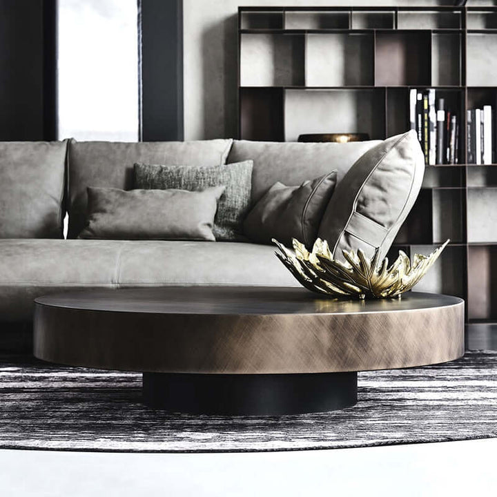 Glass And Metal Coffee Table - Sleek & Modern Design