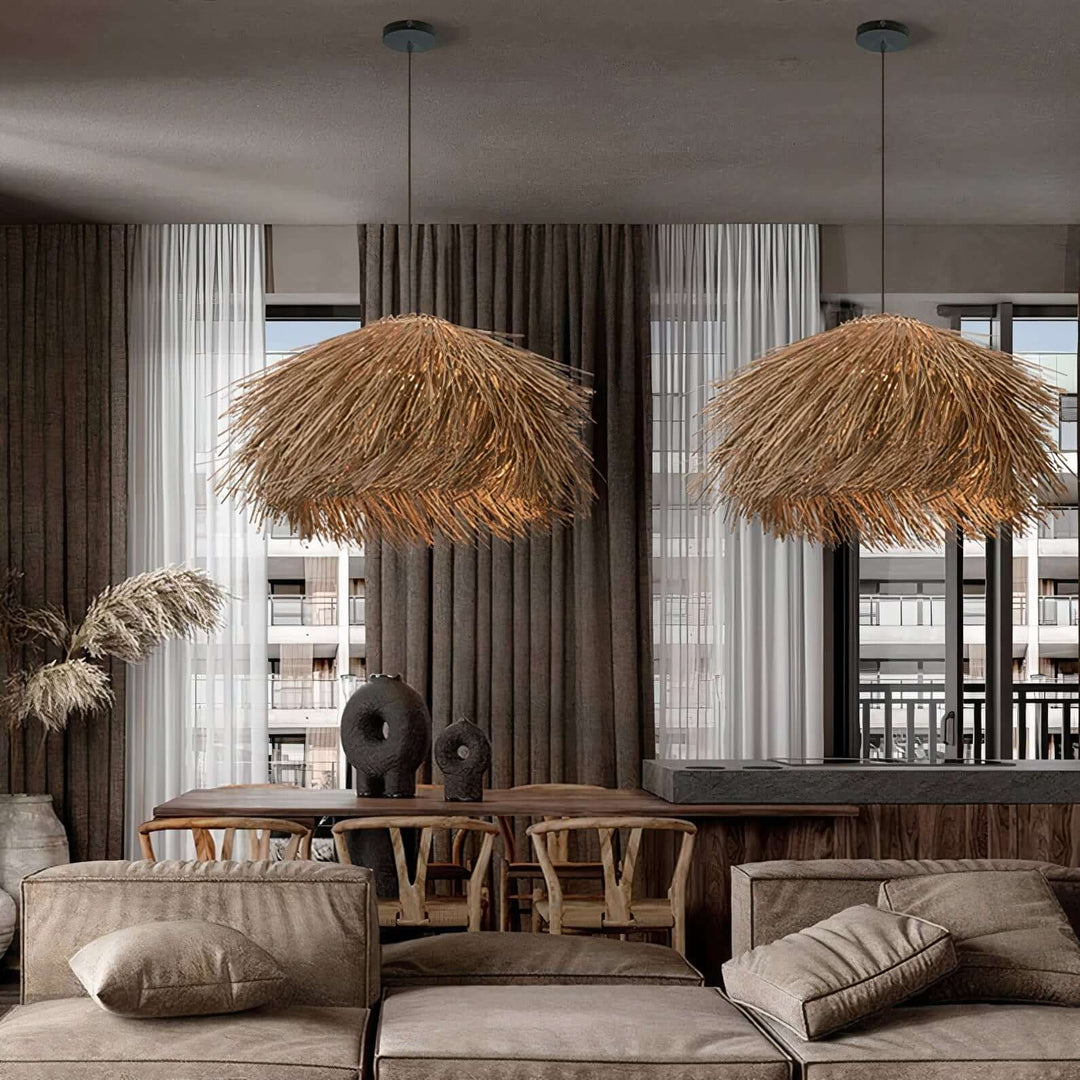 Rattan Lights - Intimate Ambiance