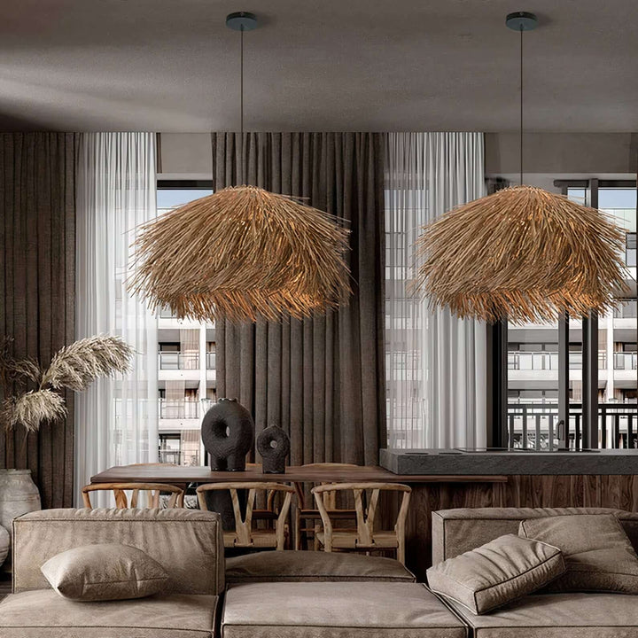 Rattan Lights - Intimate Ambiance