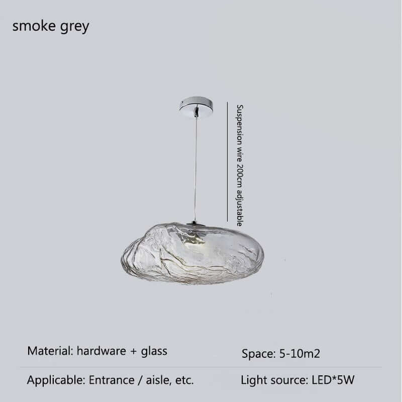 Glass Ceiling Light - Mesmerizing Interplay Of Light & Shadow