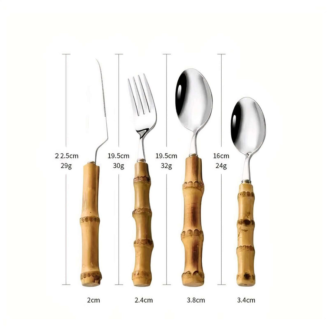 Cutlery Wood Handle - Unique & Elegant Look