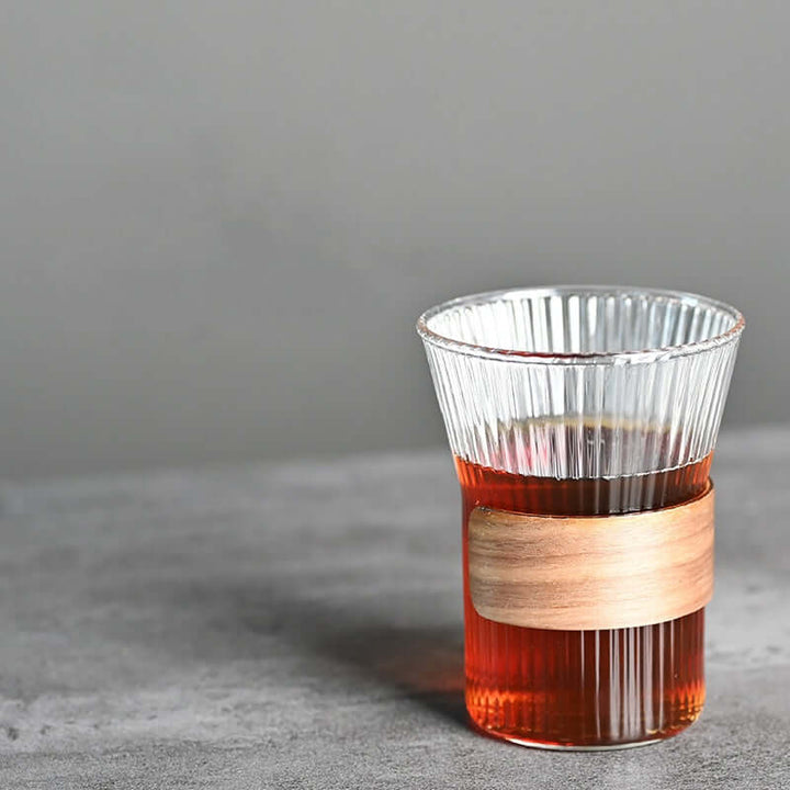 Glass Latte Coffee Mugs - Precision & Elegance