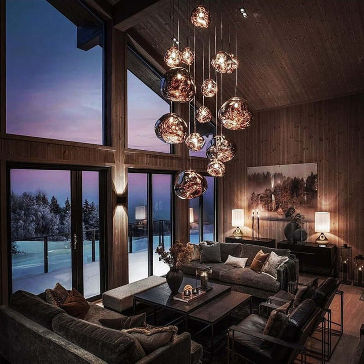 modern LED Ceiling Light - Warmth & Comfort