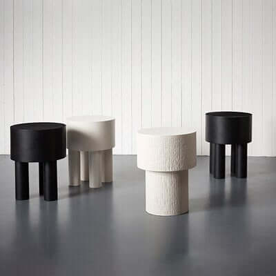 Black Side Tables - Sturdy & Visually Appealing