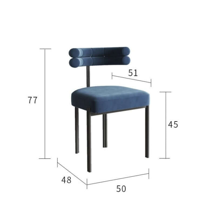 Dining Chair Curved Back - A Touch Of Luxury