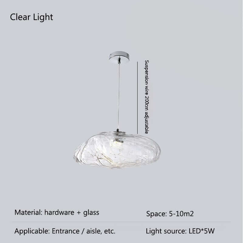 Glass Ceiling Light - Mesmerizing Interplay Of Light & Shadow