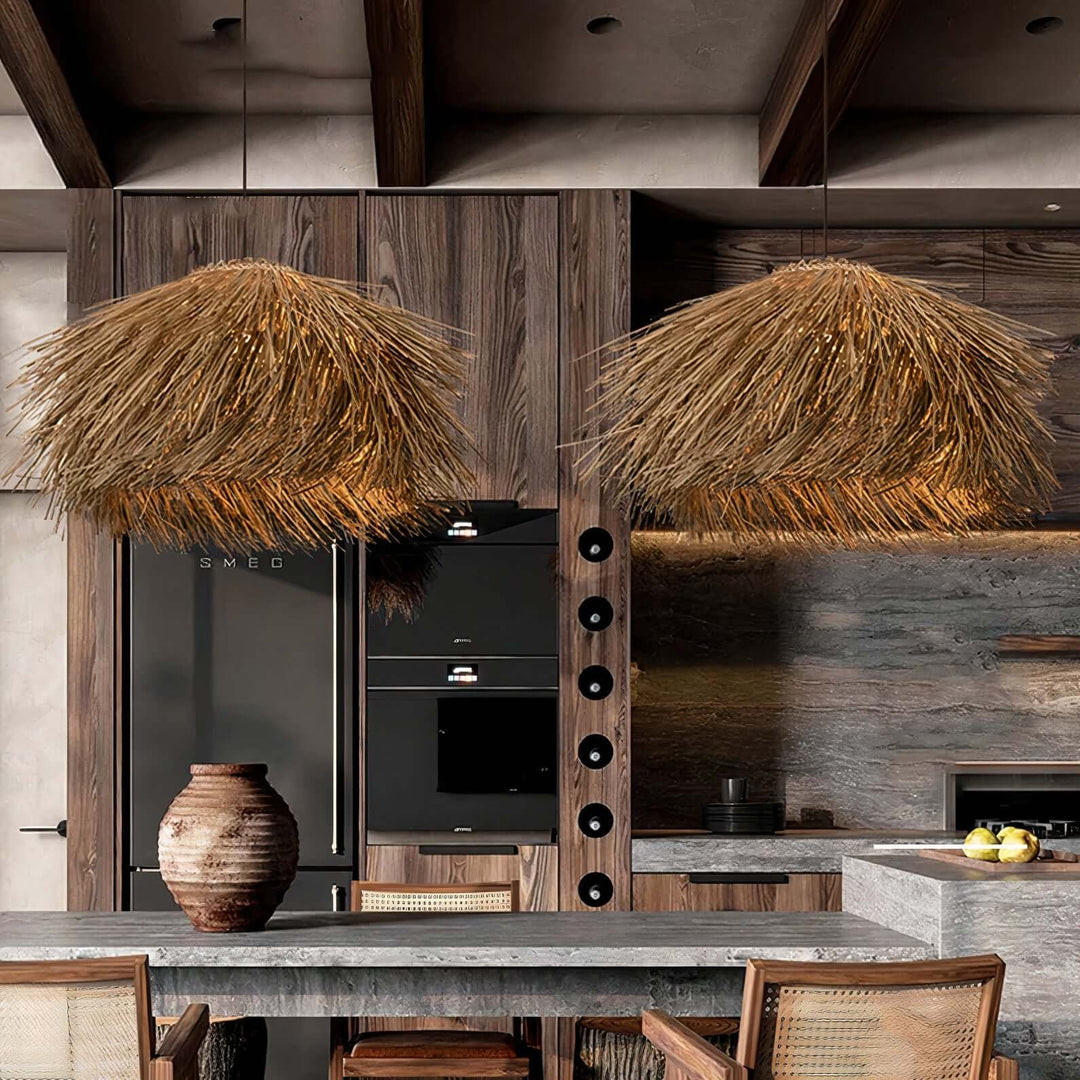 Rattan Lights - Intimate Ambiance