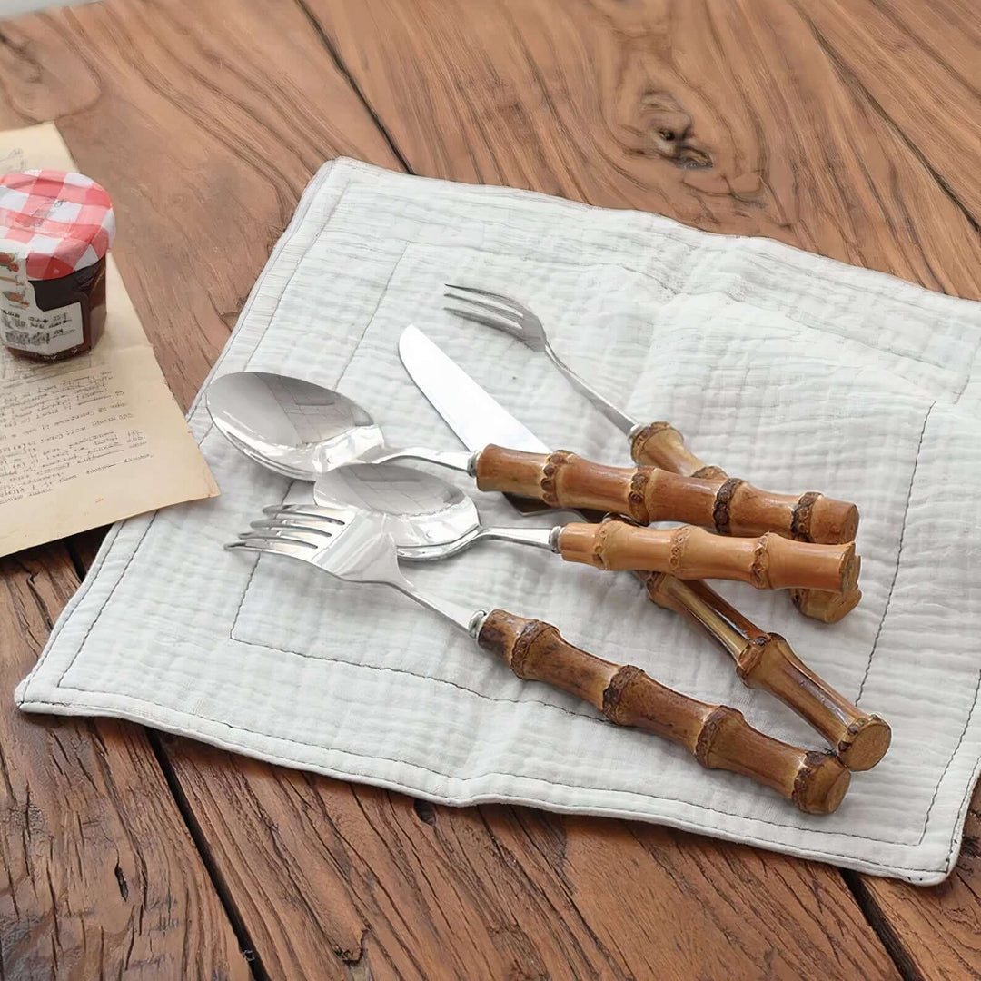 Cutlery Wood Handle - Unique & Elegant Look