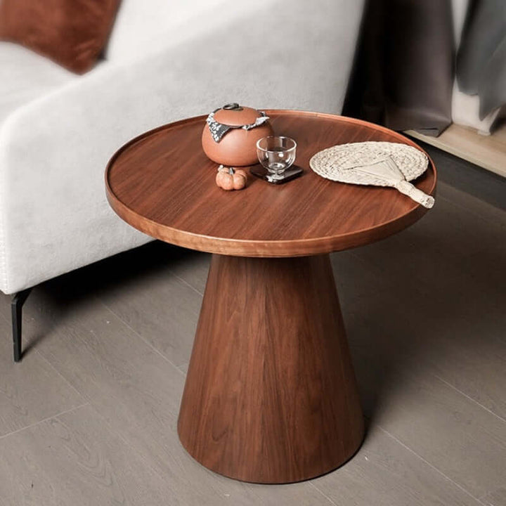Wood Stool Side Table - Sturdy & Durable