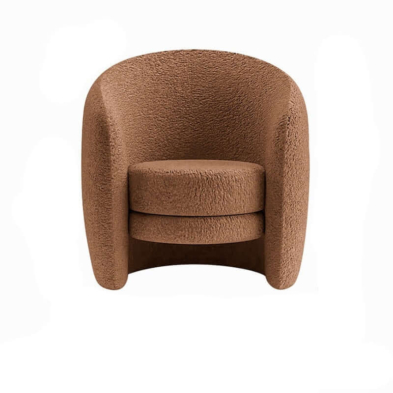 Vintage Lounge Chair - Luxurious Wool Chair
