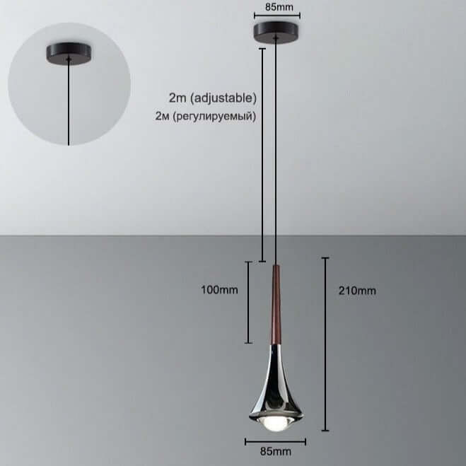 Black Hanging Pendant Lights - Classic Fixture