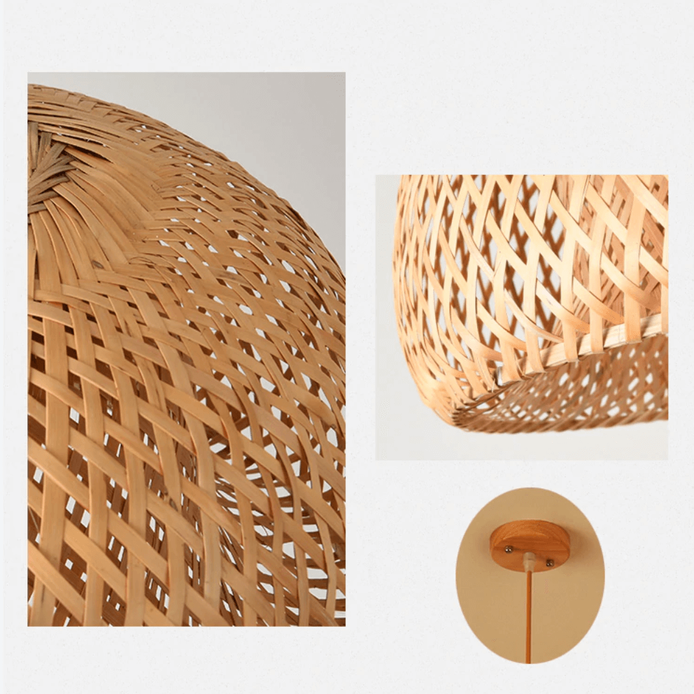 Bamboo Ceiling Light - Nature-Inspired Aesthetics