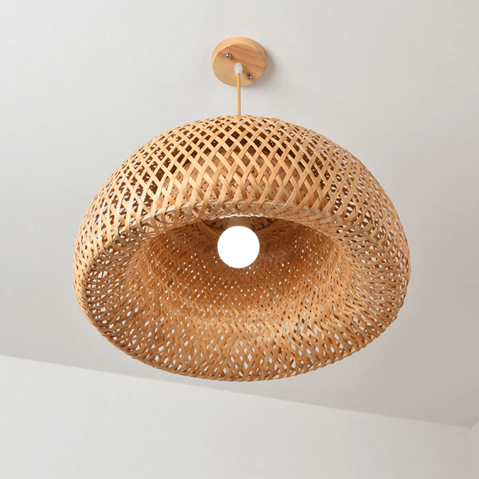 Bamboo Ceiling Light - Nature-Inspired Aesthetics