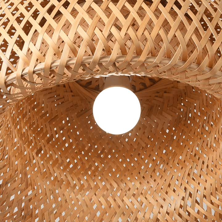 Bamboo Ceiling Light - Nature-Inspired Aesthetics