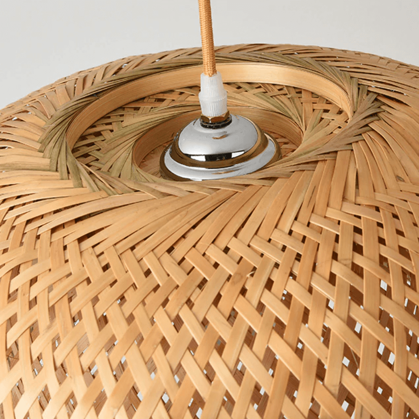 Bamboo Ceiling Light - Nature-Inspired Aesthetics