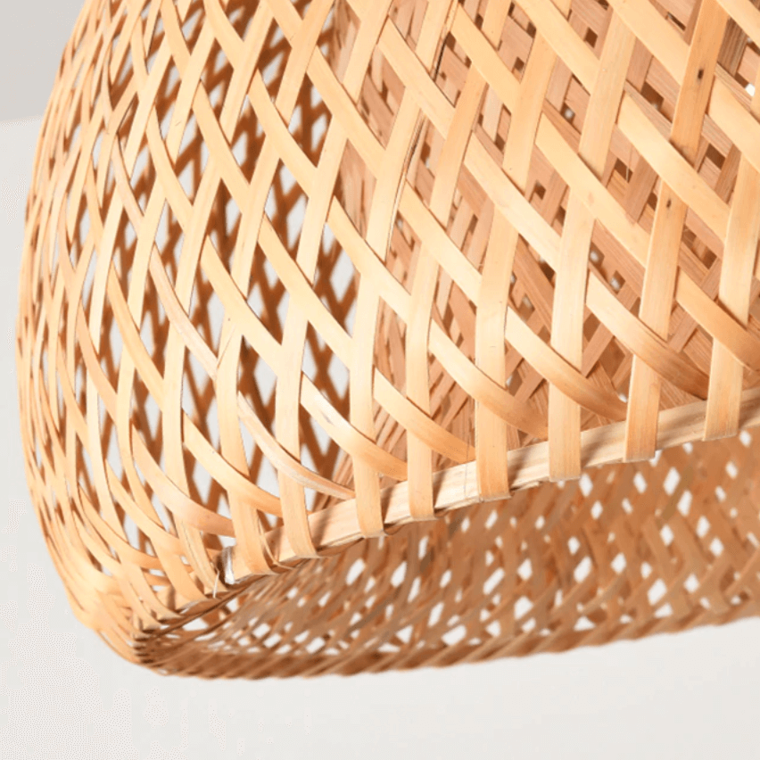 Bamboo Ceiling Light - Nature-Inspired Aesthetics