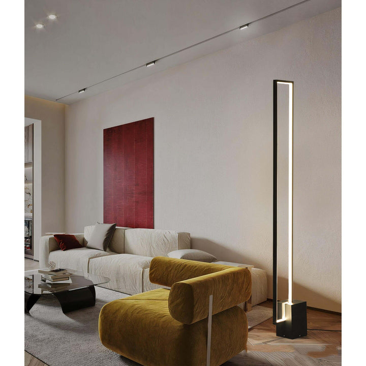 Black Modern Floor Lamp - Ample Illumination