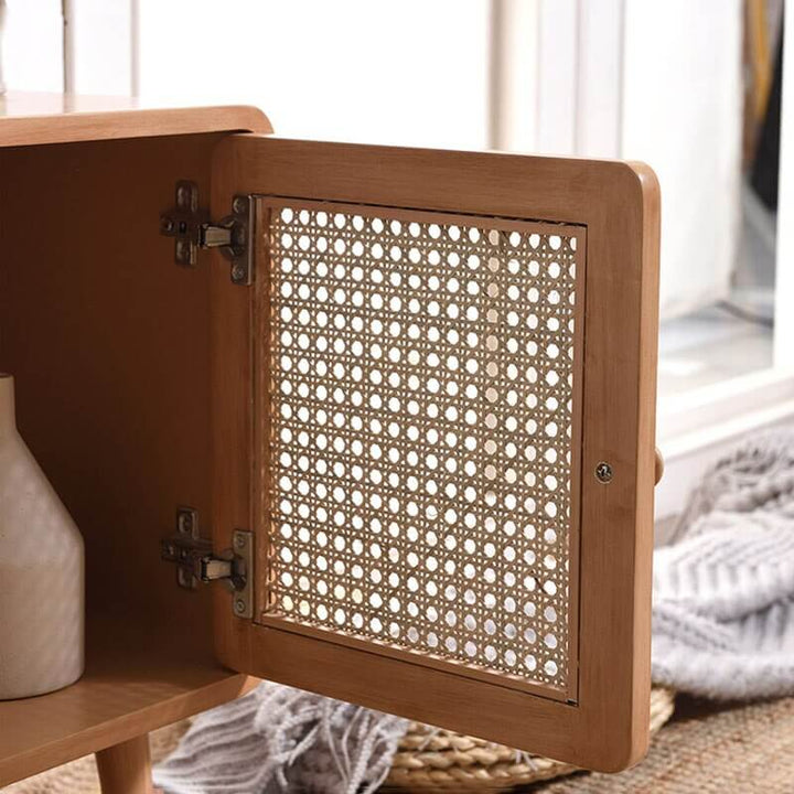 Wood Stool Side Table - Style & Functionality