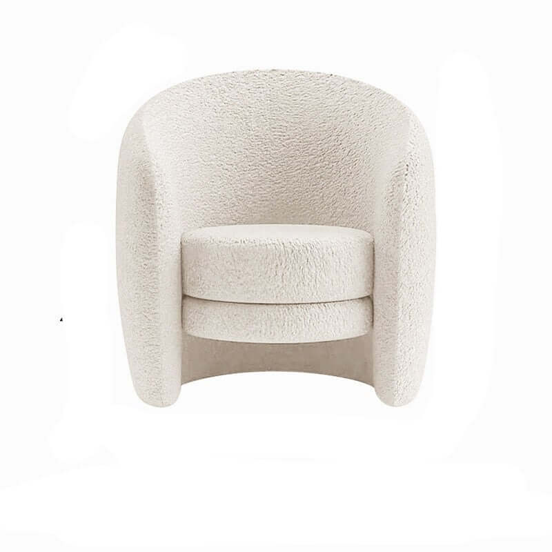 Vintage Lounge Chair - Luxurious Wool Chair