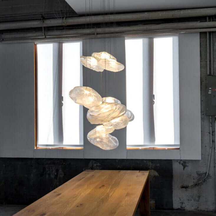 Glass Ceiling Light - Mesmerizing Interplay Of Light & Shadow