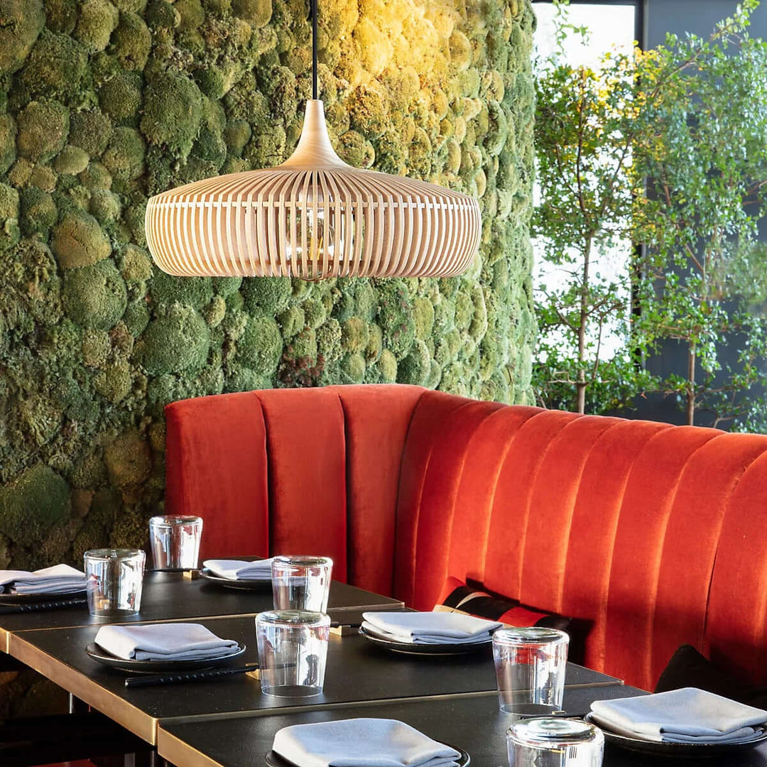 Wood Pendant Light - Rustic Charm Of Natural Wood