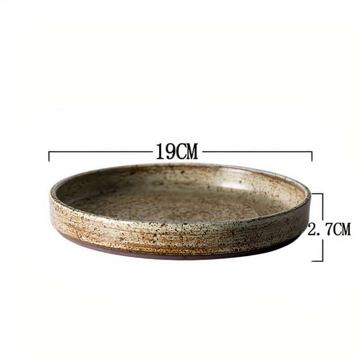 Green Ceramic Dinner Plates - Stylisg Tableware