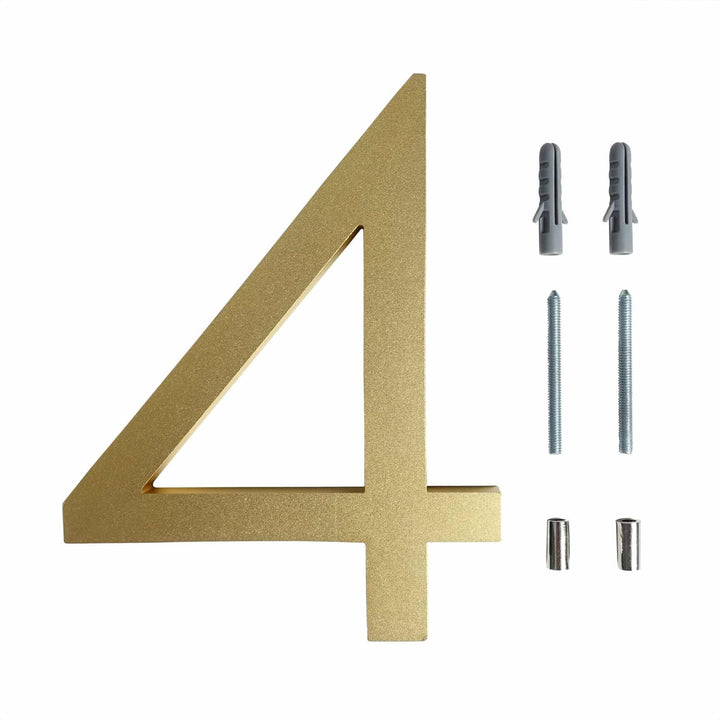 Metal House Number Signs - Perfect For Your Home's Exterior