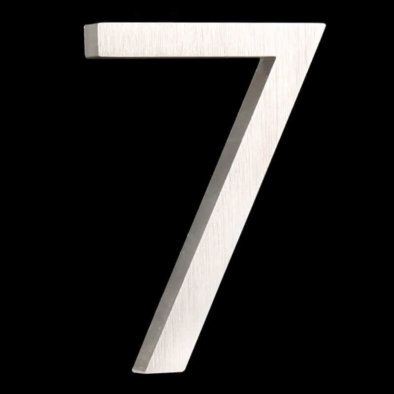 Metal House Number Signs - Sleek & Simple