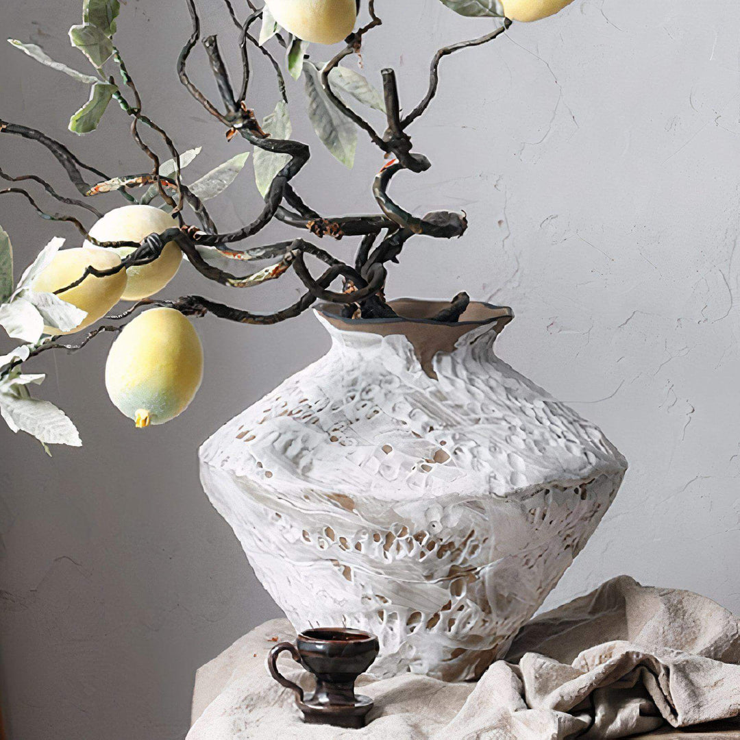 Shop Spring Vase - Unique Rusted Iron Effect Design