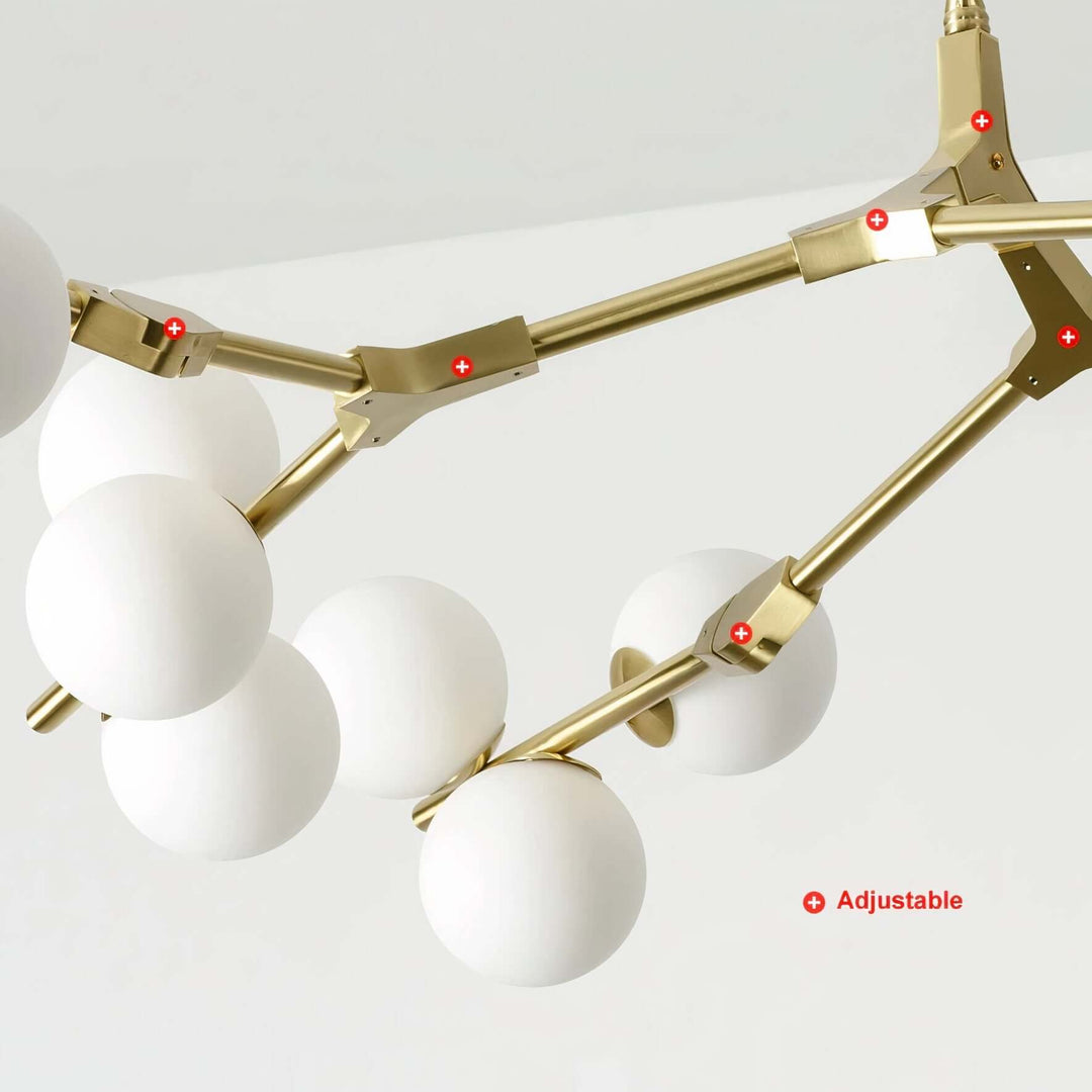 Gold Chandelier - Elegance & Modernity