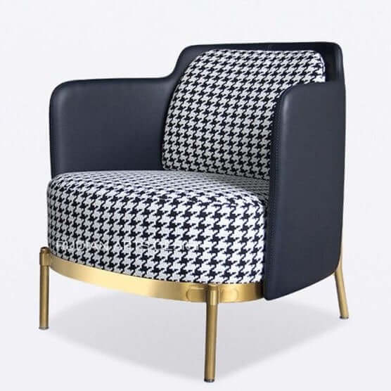 Grey And White Armchair - Comfort & Relaxation