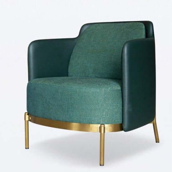 Grey And White Armchair - Comfort & Relaxation