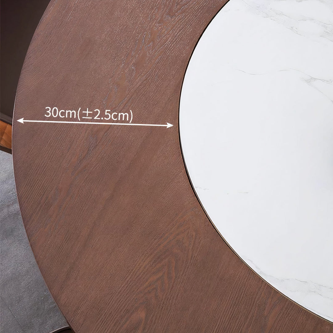 Dark Wood Dining Table - Premium Quality & Wood