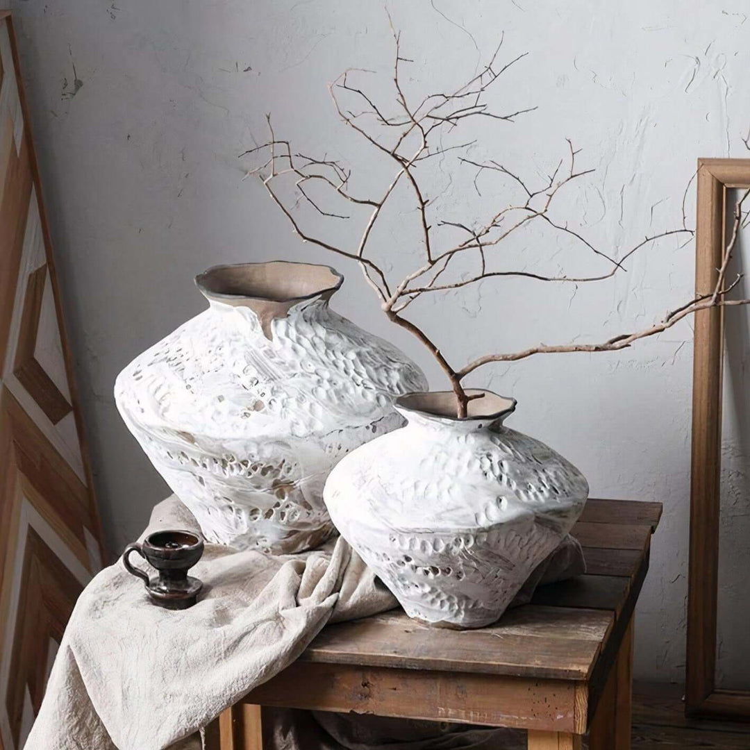 Shop Spring Vase - Unique Rusted Iron Effect Design