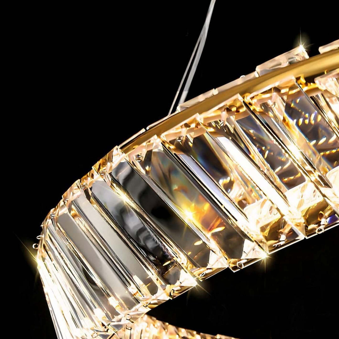 Gold Chandelier - Glamourous Oasis